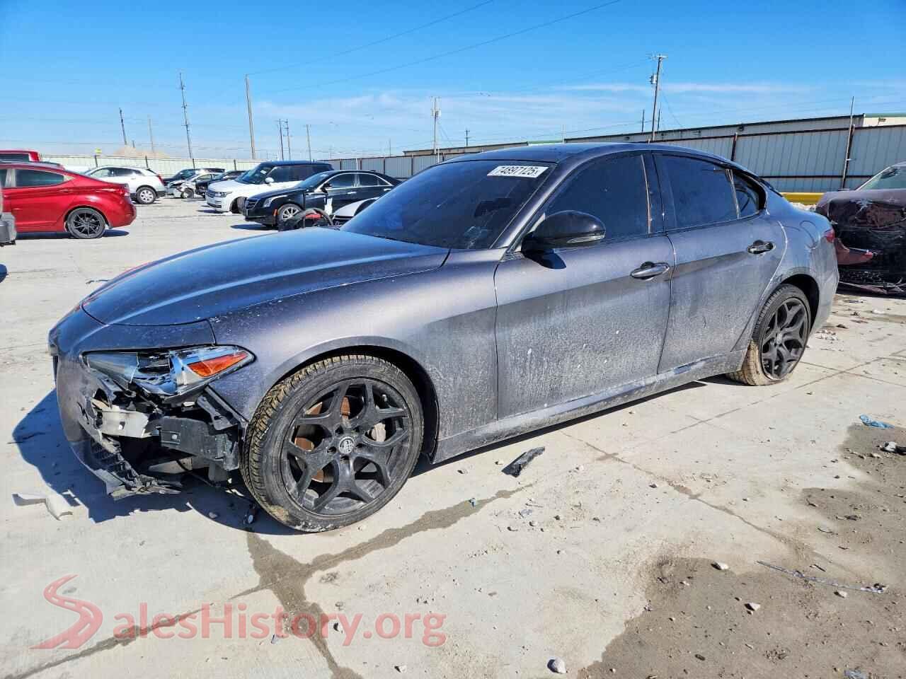 2021 ALFA ROMEO GIULIA — VIN ZARFAMAN7M7647314