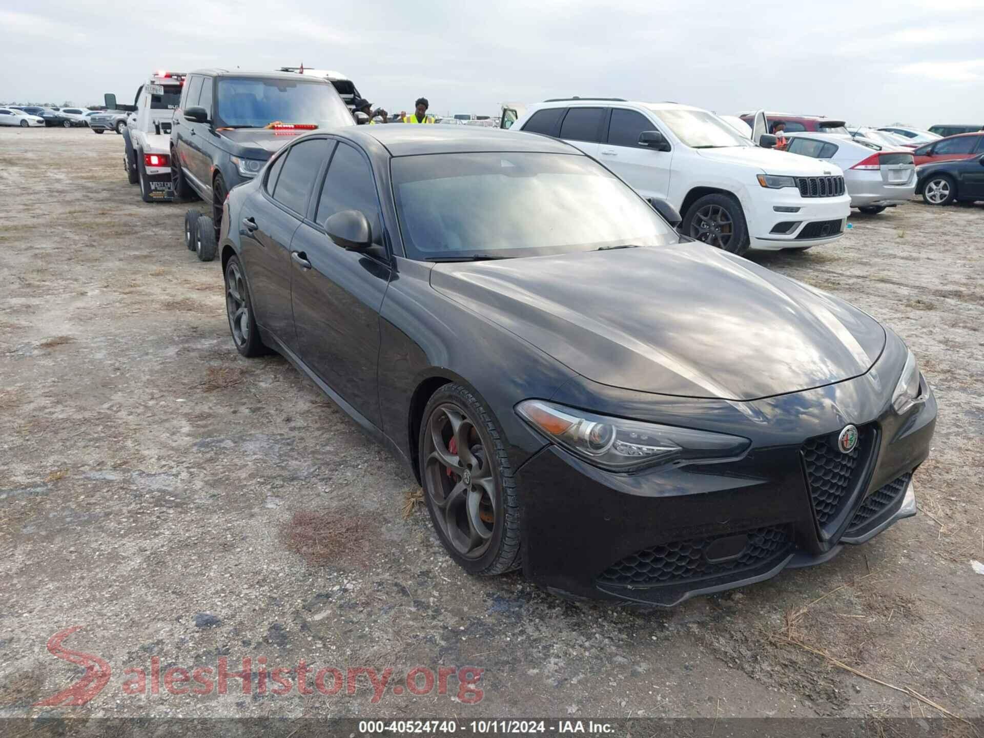 2020 ALFA ROMEO GIULIA — VIN ZARFAMAN9L7635941