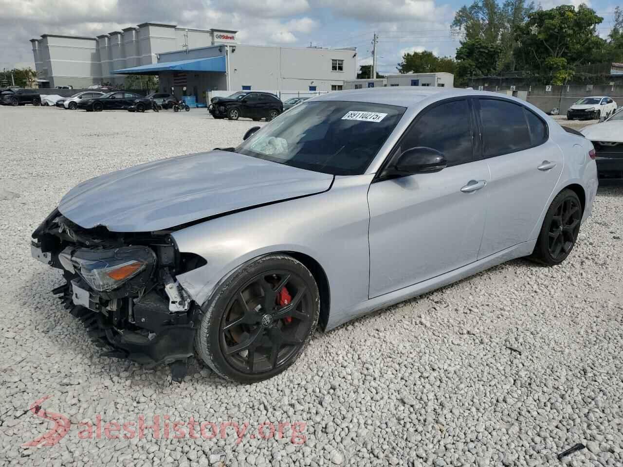 2020 ALFA ROMEO GIULIA — VIN ZARFAMAN9L7636684