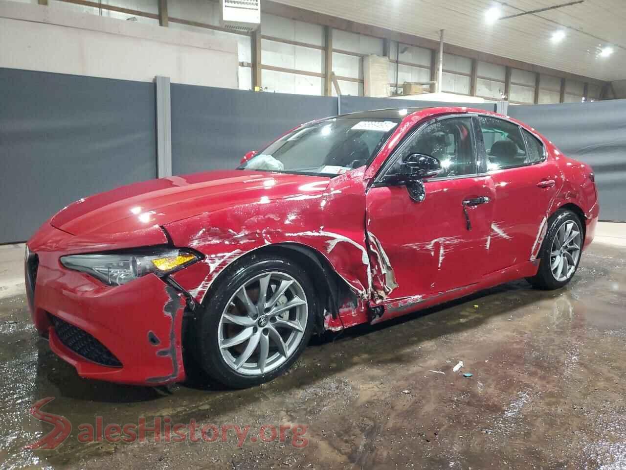 2022 ALFA ROMEO GIULIA — VIN ZARFAMAN9N7660311