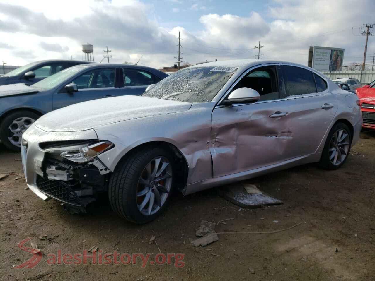 2019 ALFA ROMEO GIULIA — VIN ZARFAMANXK7609508