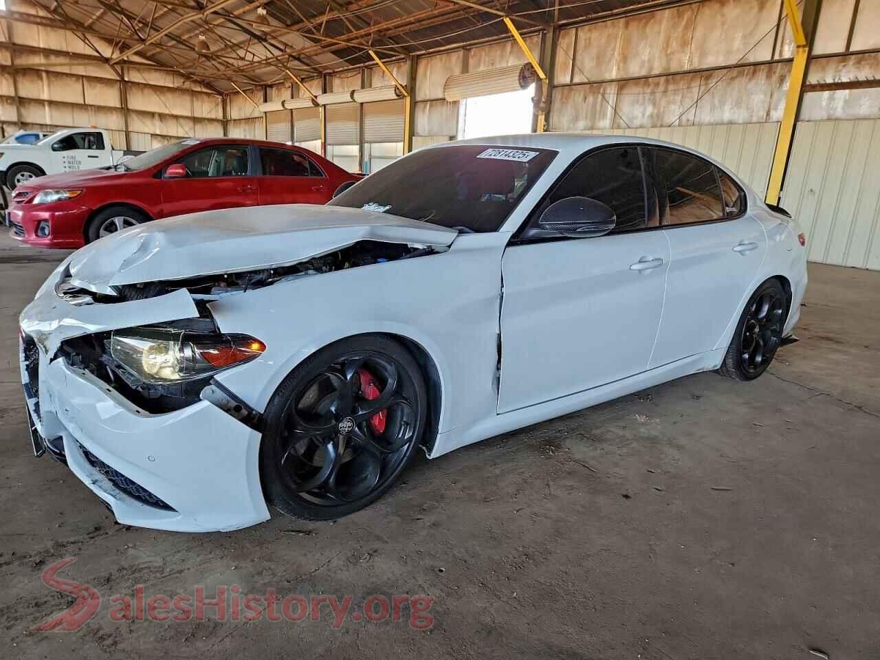 2019 ALFA ROMEO GIULIA — VIN ZARFAMANXK7622162
