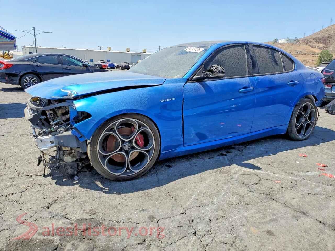 2022 ALFA ROMEO GIULIA — VIN ZARFAMBN2N7660181