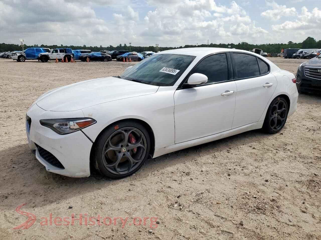 2020 ALFA ROMEO GIULIA — VIN ZARFAMBN6L7634163
