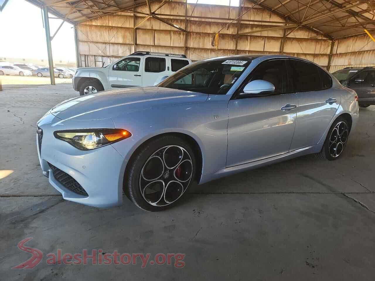 2022 ALFA ROMEO GIULIA — VIN ZARFAMBN6N7666260