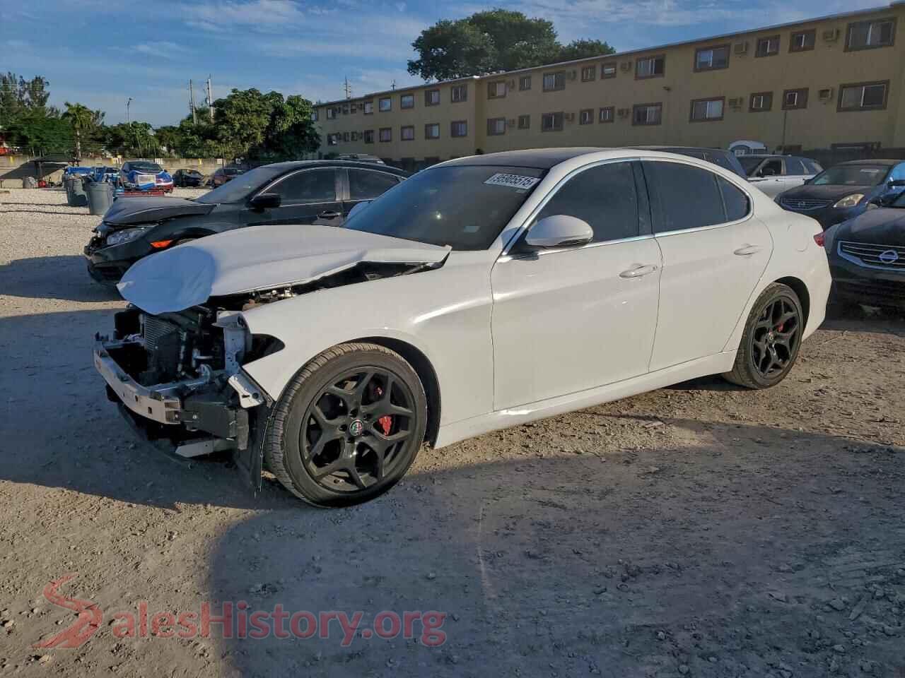 2020 ALFA ROMEO GIULIA — VIN ZARFAMBNXL7639284