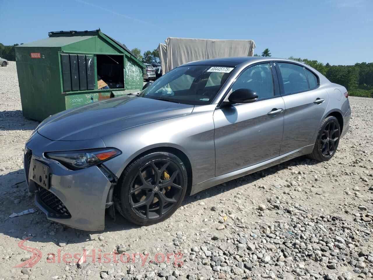 2020 ALFA ROMEO GIULIA — VIN ZARFANAN6L7629455