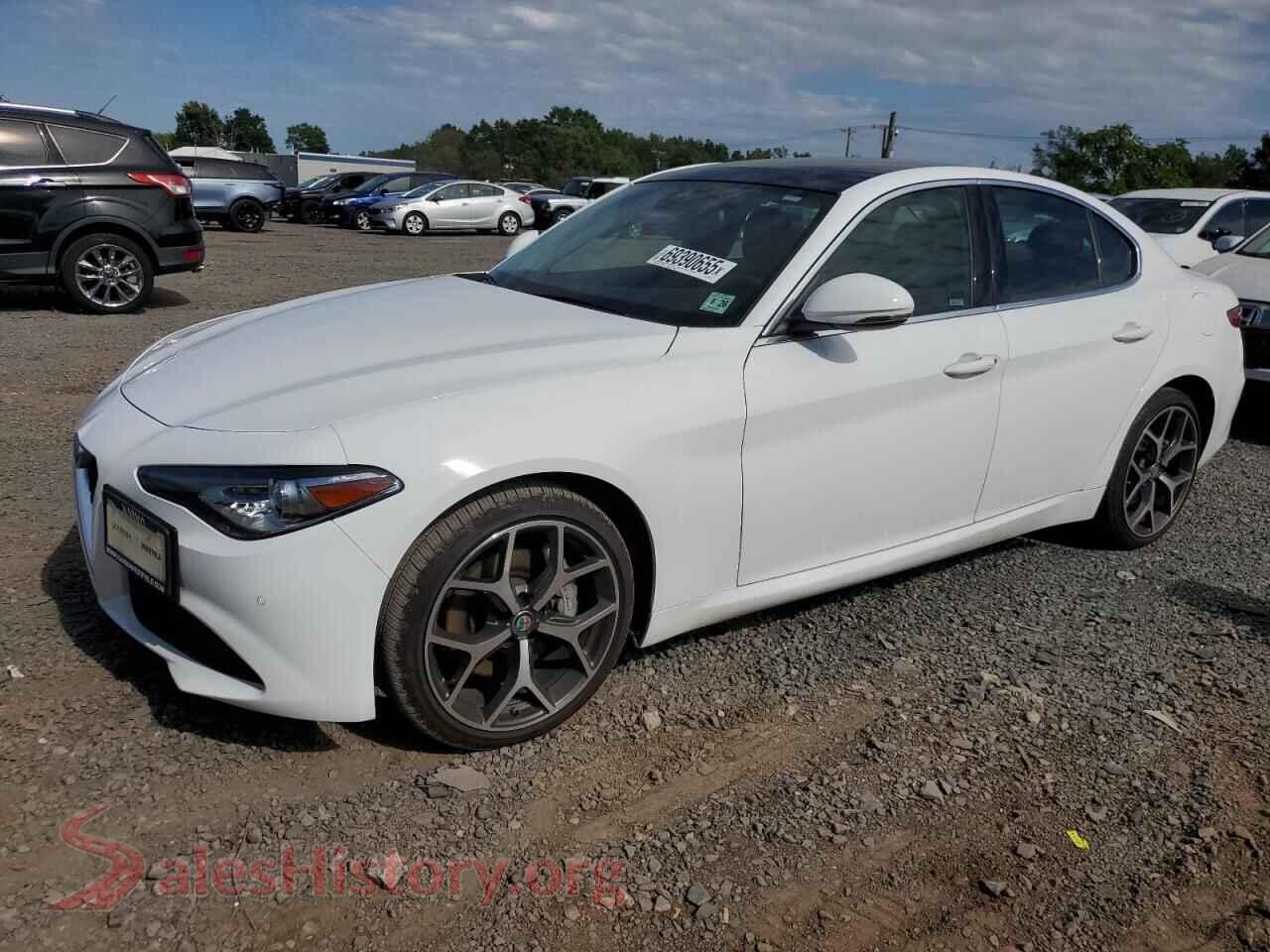 2021 ALFA ROMEO GIULIA — VIN ZARFANBN0M7648616