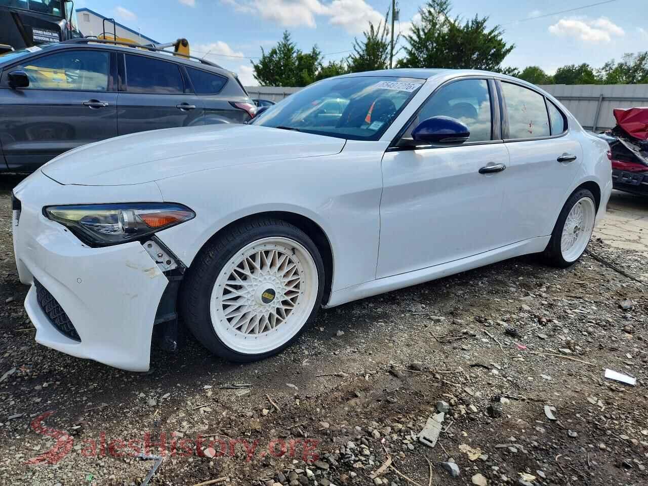 2022 ALFA ROMEO GIULIA — VIN ZARFANBN1N7655057