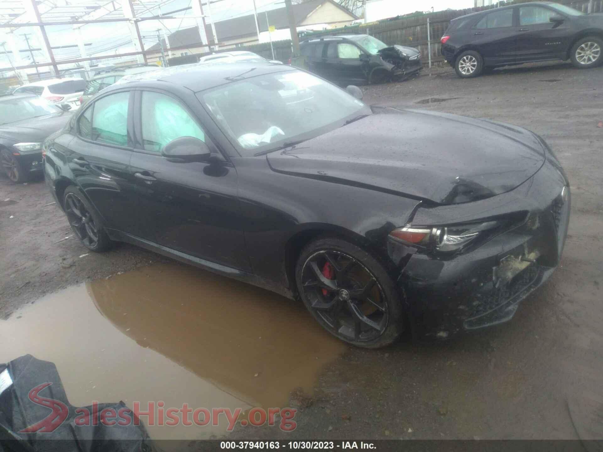 2020 ALFA ROMEO GIULIA — VIN ZARFANBN2L7629757