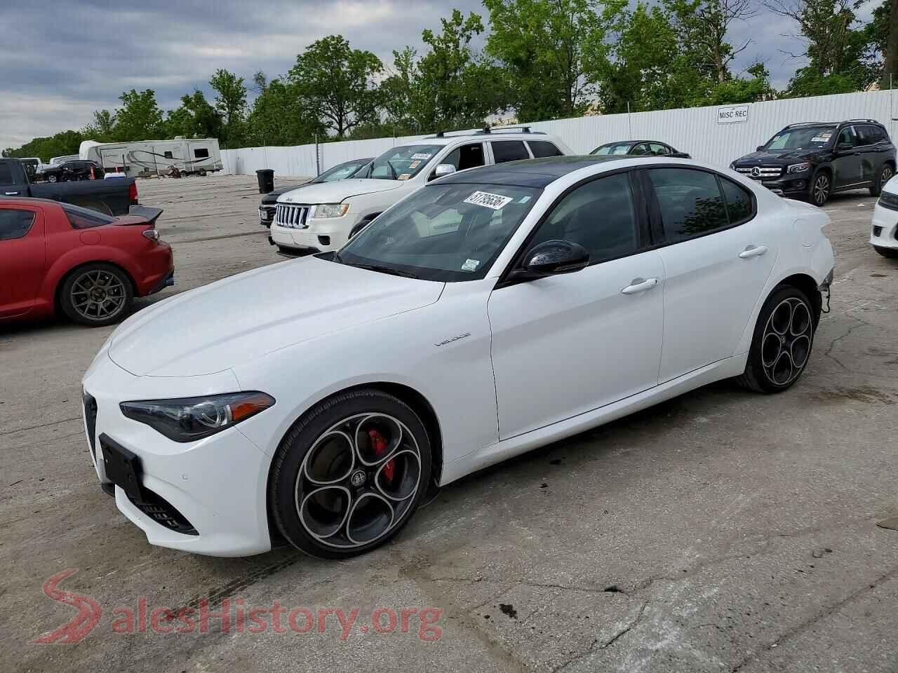 2024 ALFA ROMEO GIULIA — VIN ZARFANBN2R7687876