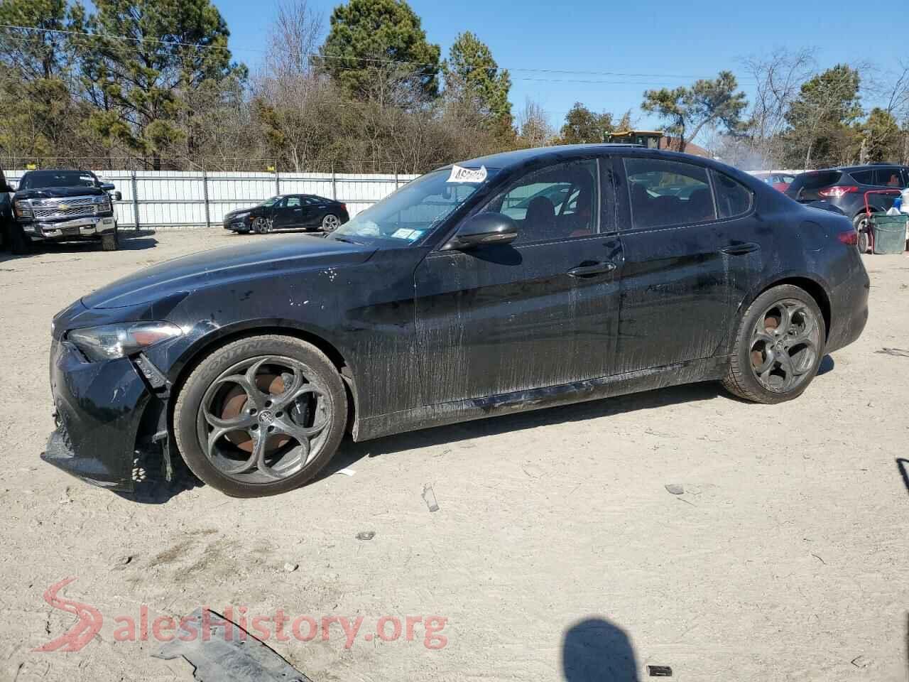 2019 ALFA ROMEO GIULIA — VIN ZARFANBN3K7608916