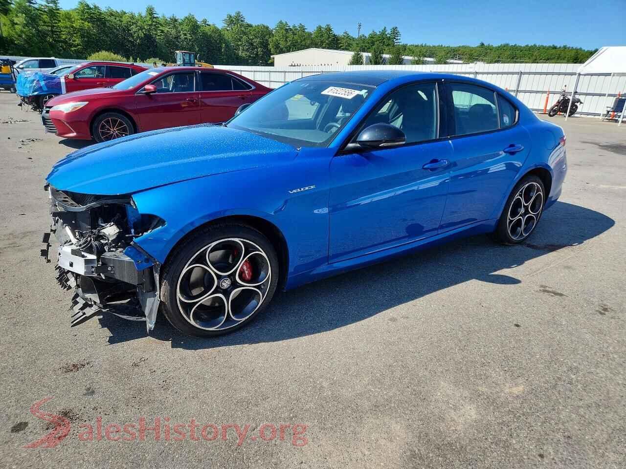 2022 ALFA ROMEO GIULIA — VIN ZARFANBN3N7665573