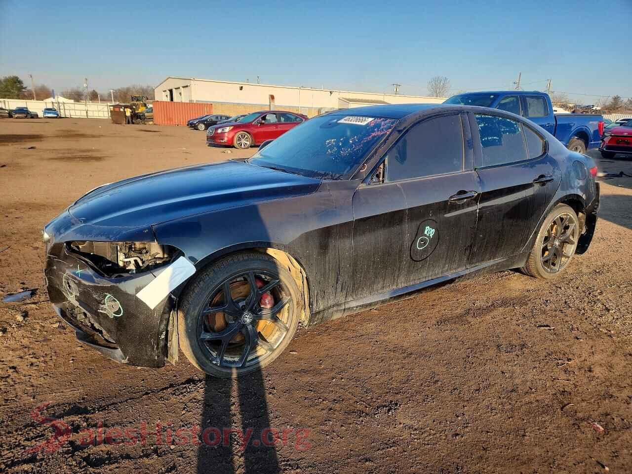 2021 ALFA ROMEO GIULIA — VIN ZARFANBN5M7644013