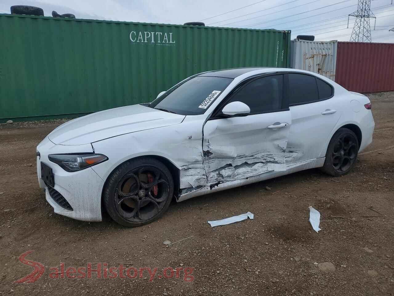 2022 ALFA ROMEO GIULIA — VIN ZARFANBN5N7656664
