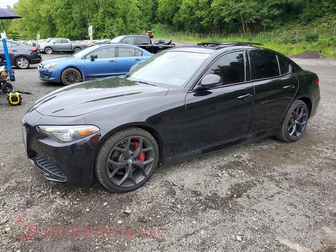 2020 ALFA ROMEO GIULIA — VIN ZARFANBN6L7632449