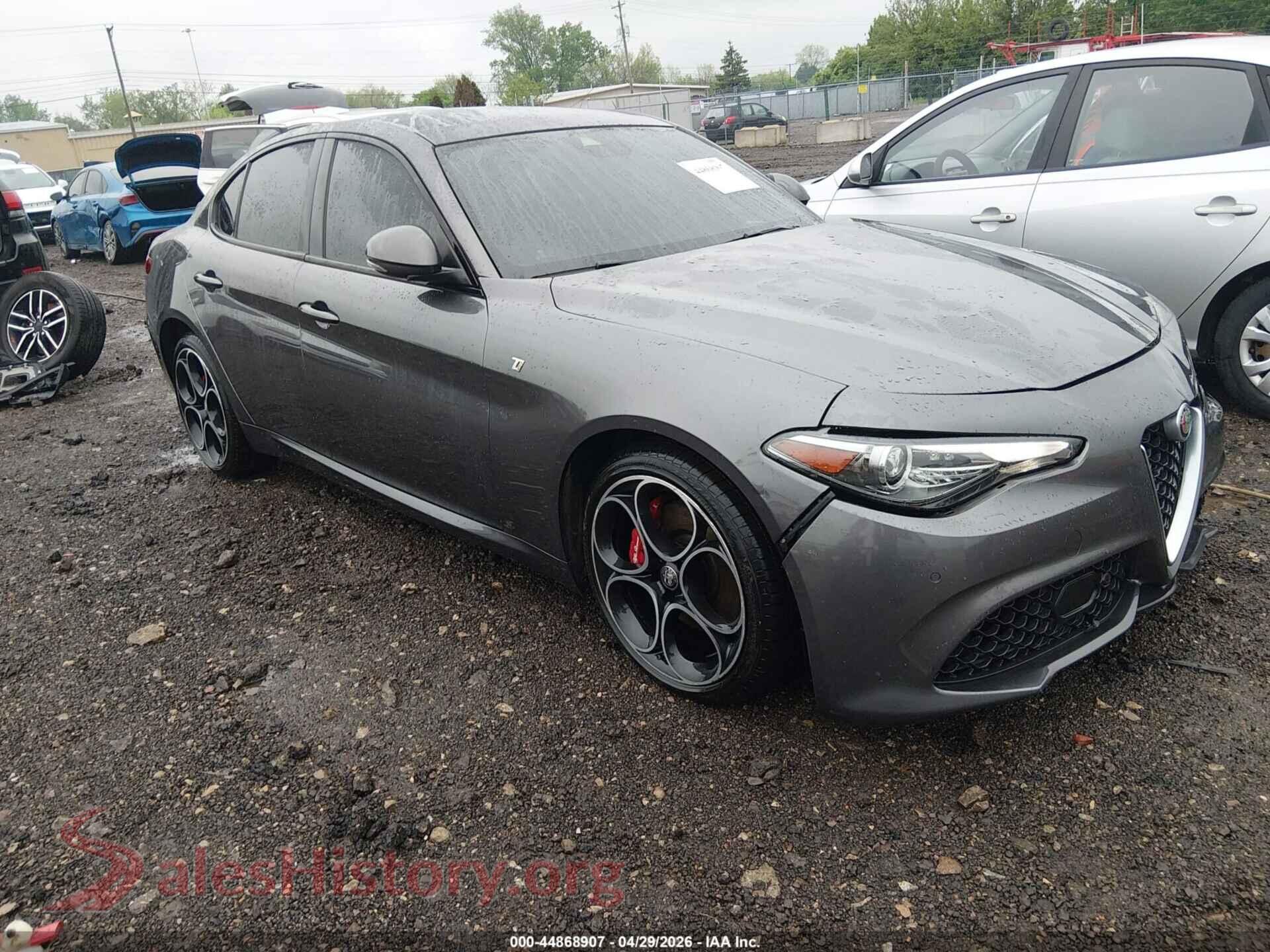 2022 ALFA ROMEO GIULIA — VIN ZARFANBN7N7662336