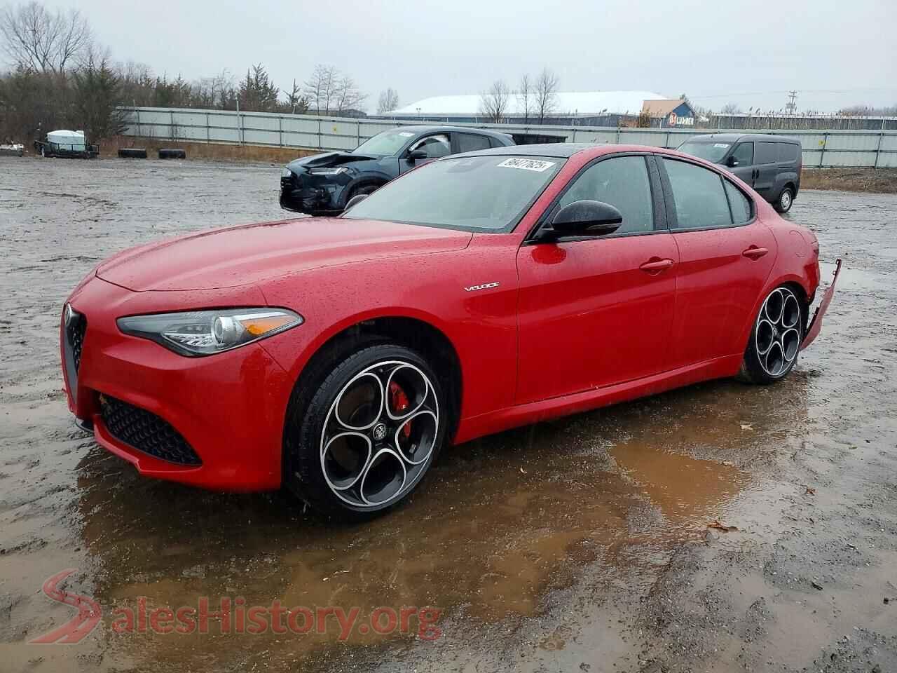 2022 ALFA ROMEO GIULIA — VIN ZARFANBN8N7665987