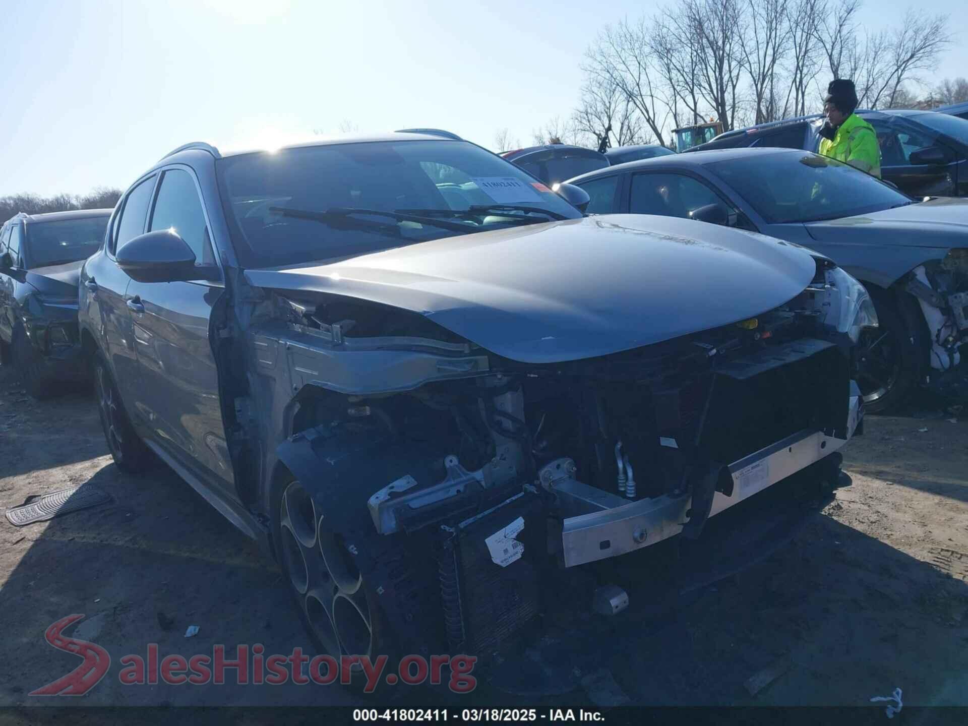 2018 ALFA ROMEO STELVIO — VIN ZASFAKAN6J7B68481