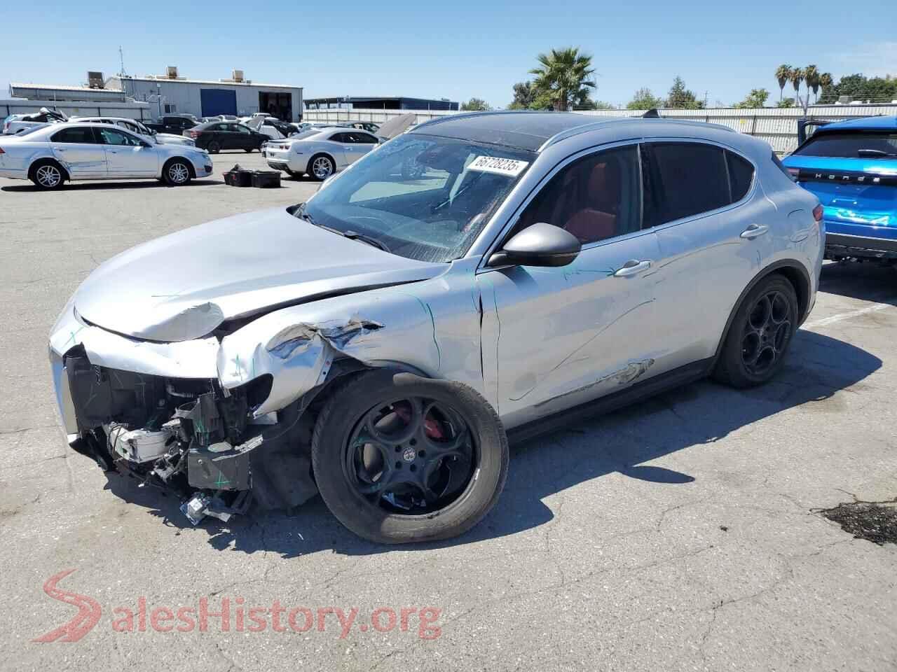2018 ALFA ROMEO STELVIO — VIN ZASFAKANXJ7B85431