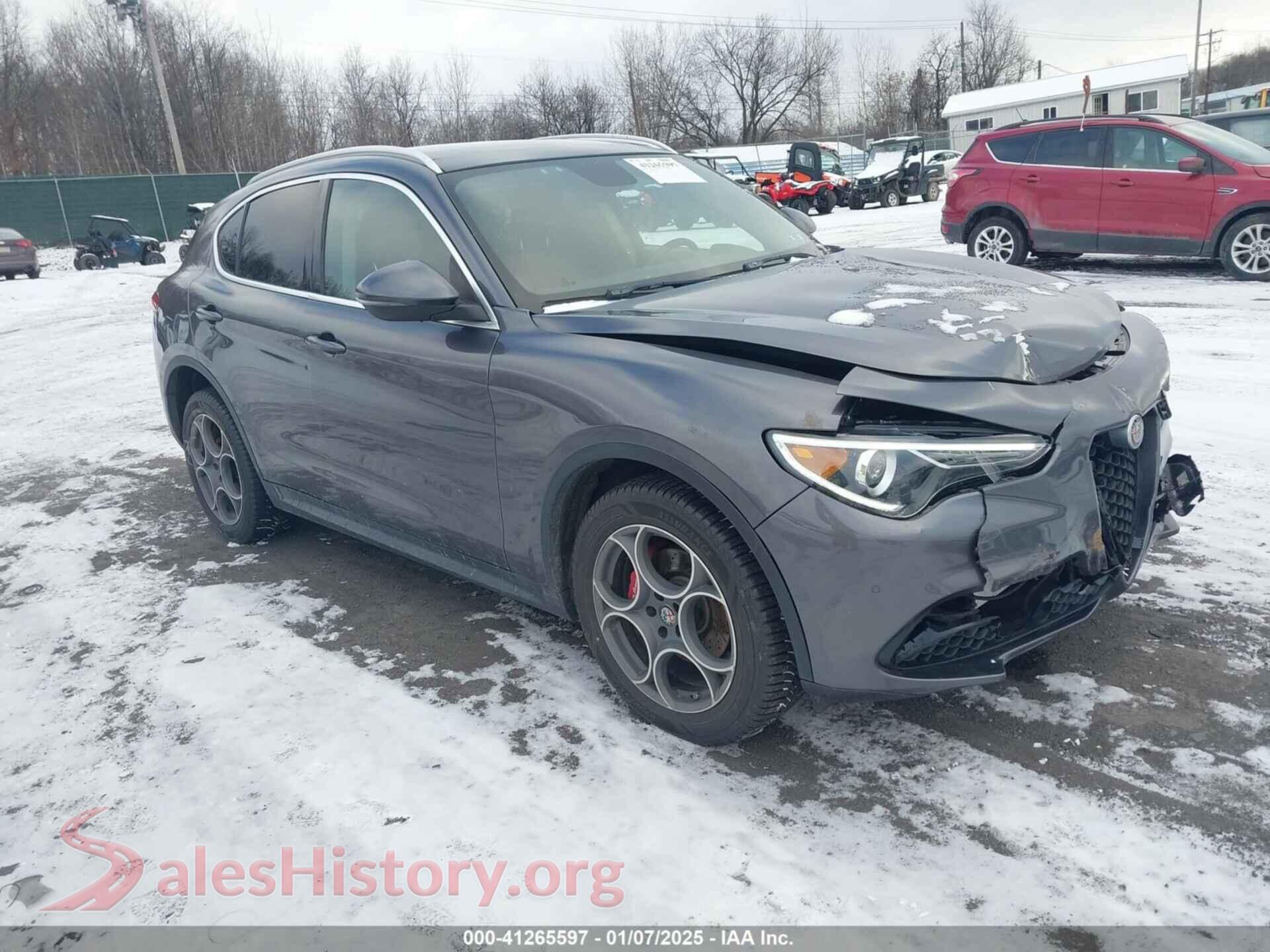 2018 ALFA ROMEO STELVIO — VIN ZASFAKANXJ7C03006