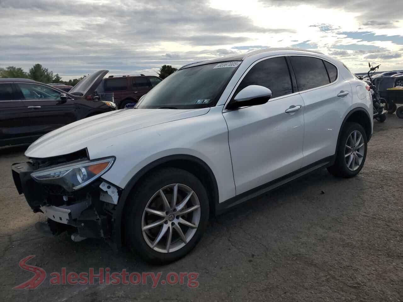 2018 ALFA ROMEO STELVIO — VIN ZASFAKBN1J7B74851