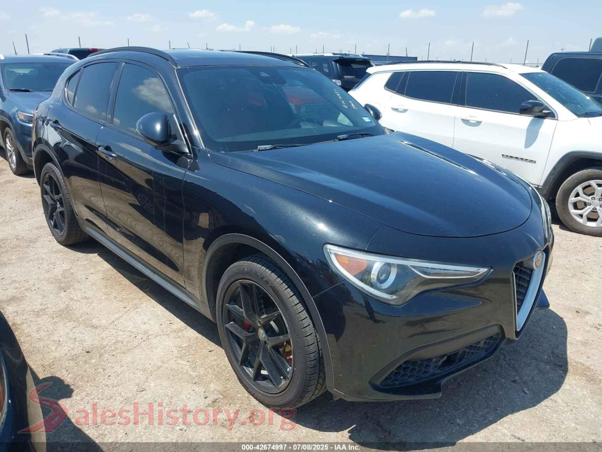 2018 ALFA ROMEO STELVIO — VIN ZASFAKNN1J7B77406