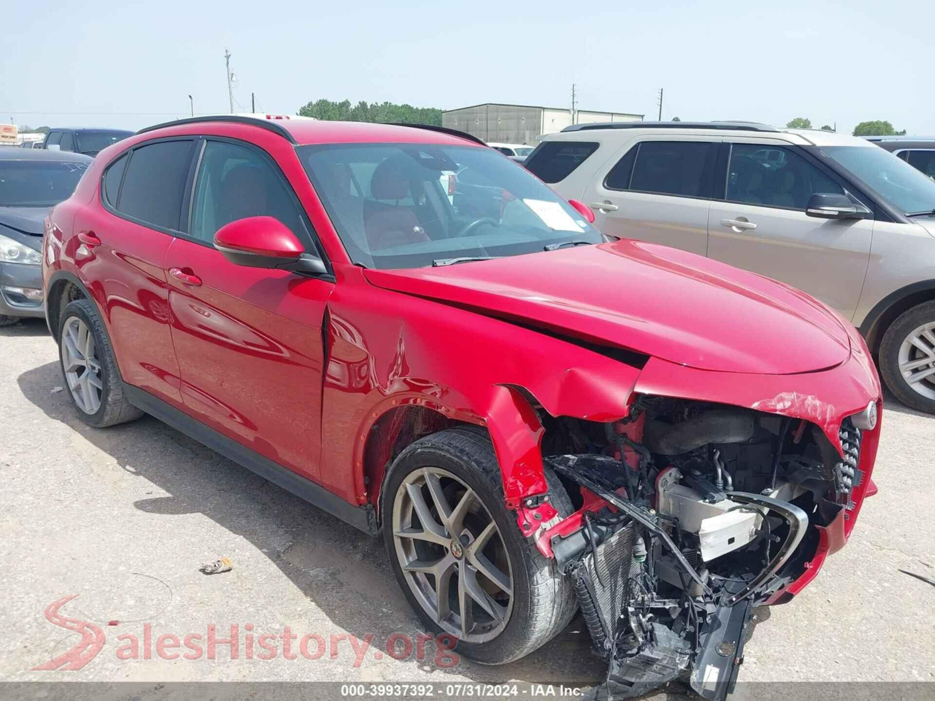 2018 ALFA ROMEO STELVIO — VIN ZASFAKNN4J7B78713