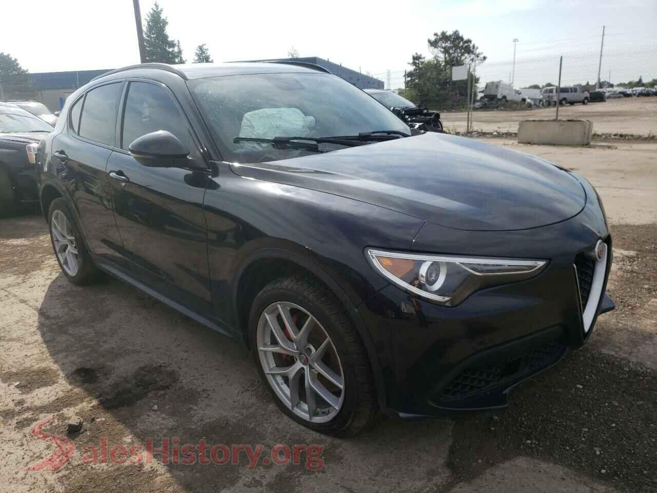 2018 ALFA ROMEO STELVIO — VIN ZASFAKPN4J7B86694