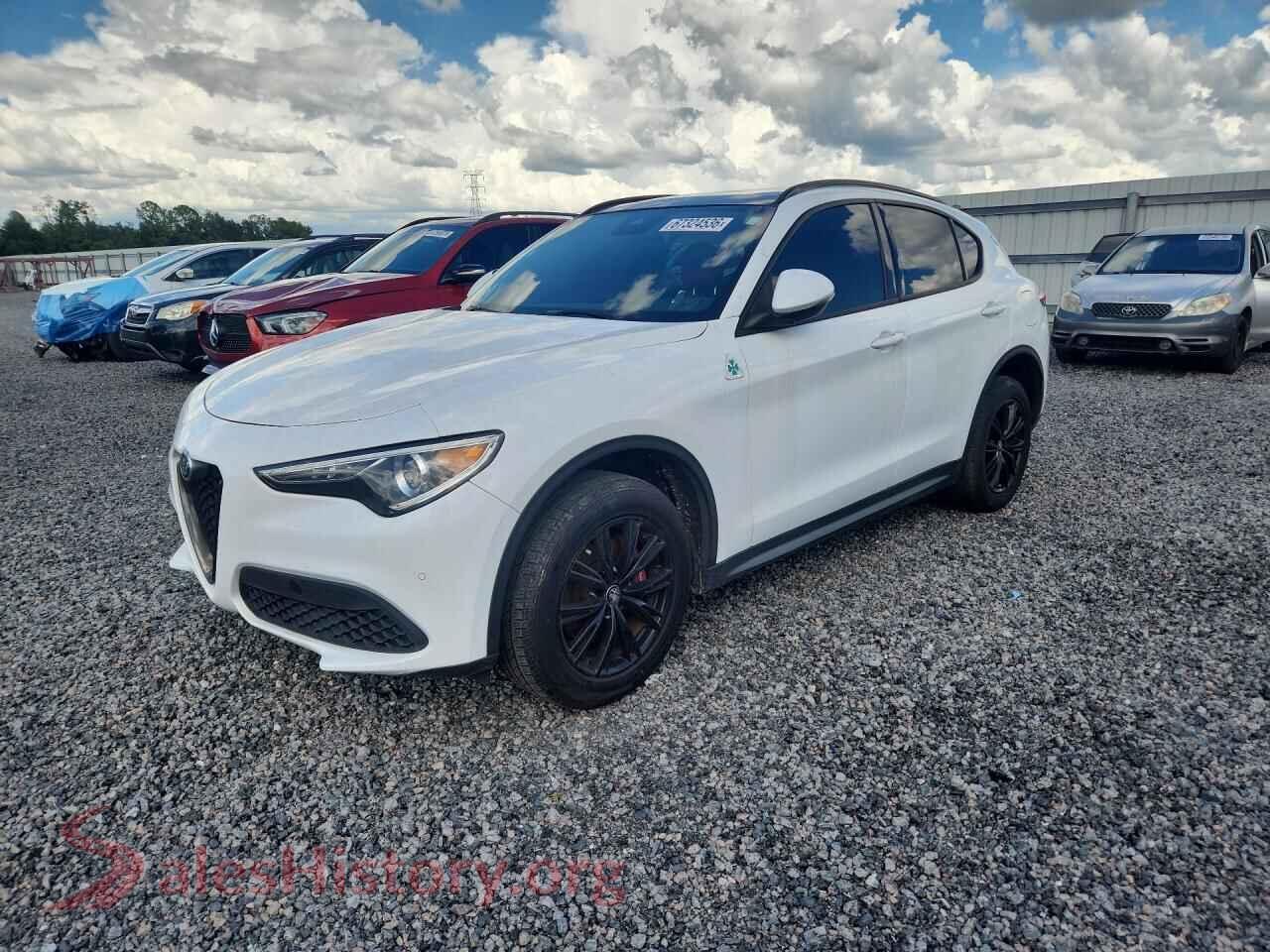 2022 ALFA ROMEO STELVIO — VIN ZASPAJAN0N7D31534
