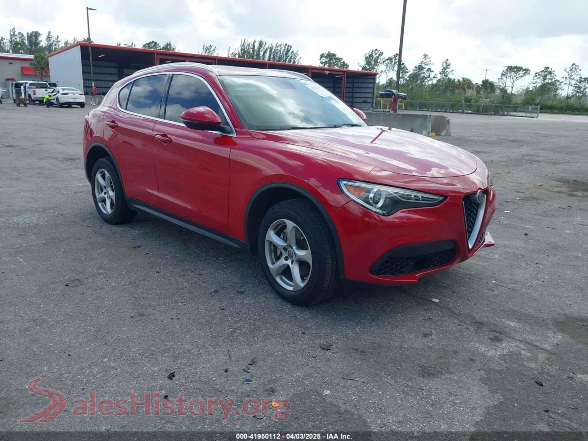 2019 ALFA ROMEO STELVIO — VIN ZASPAJAN1K7C57228