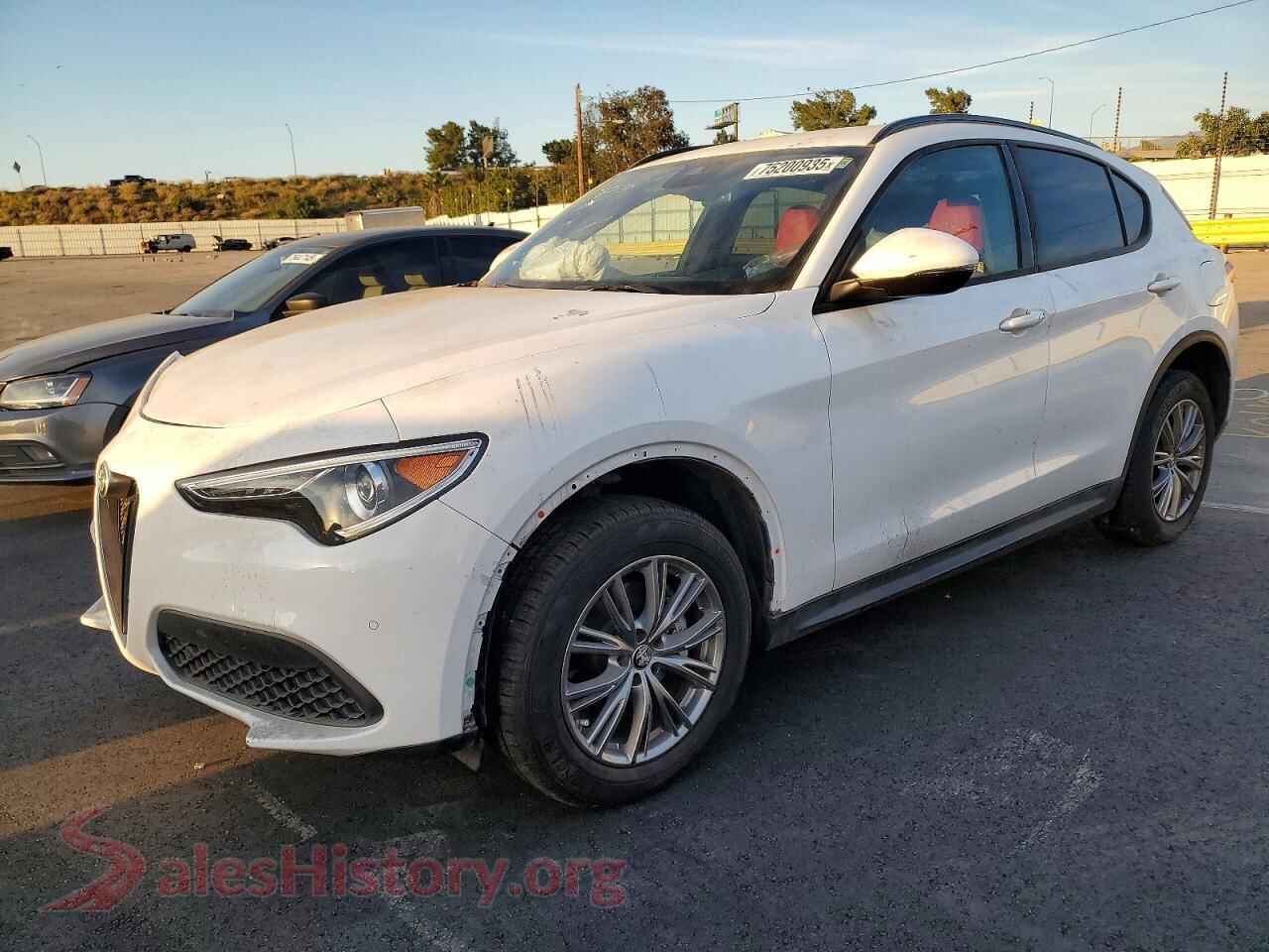 2022 ALFA ROMEO STELVIO — VIN ZASPAJAN3N7D29390