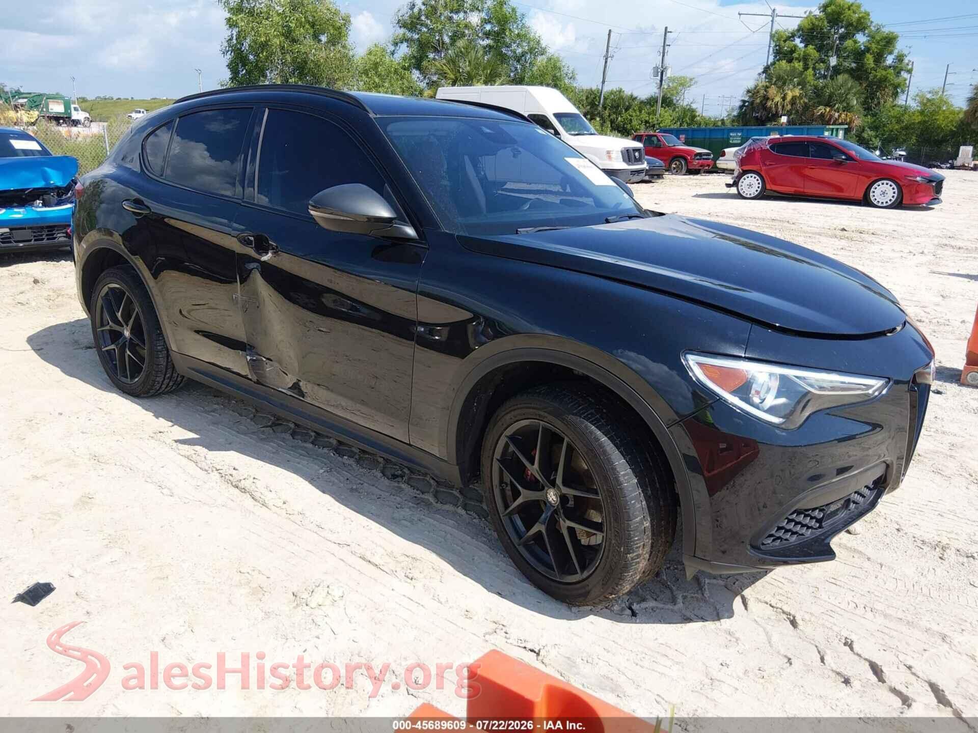 2020 ALFA ROMEO STELVIO — VIN ZASPAJAN9L7C74053