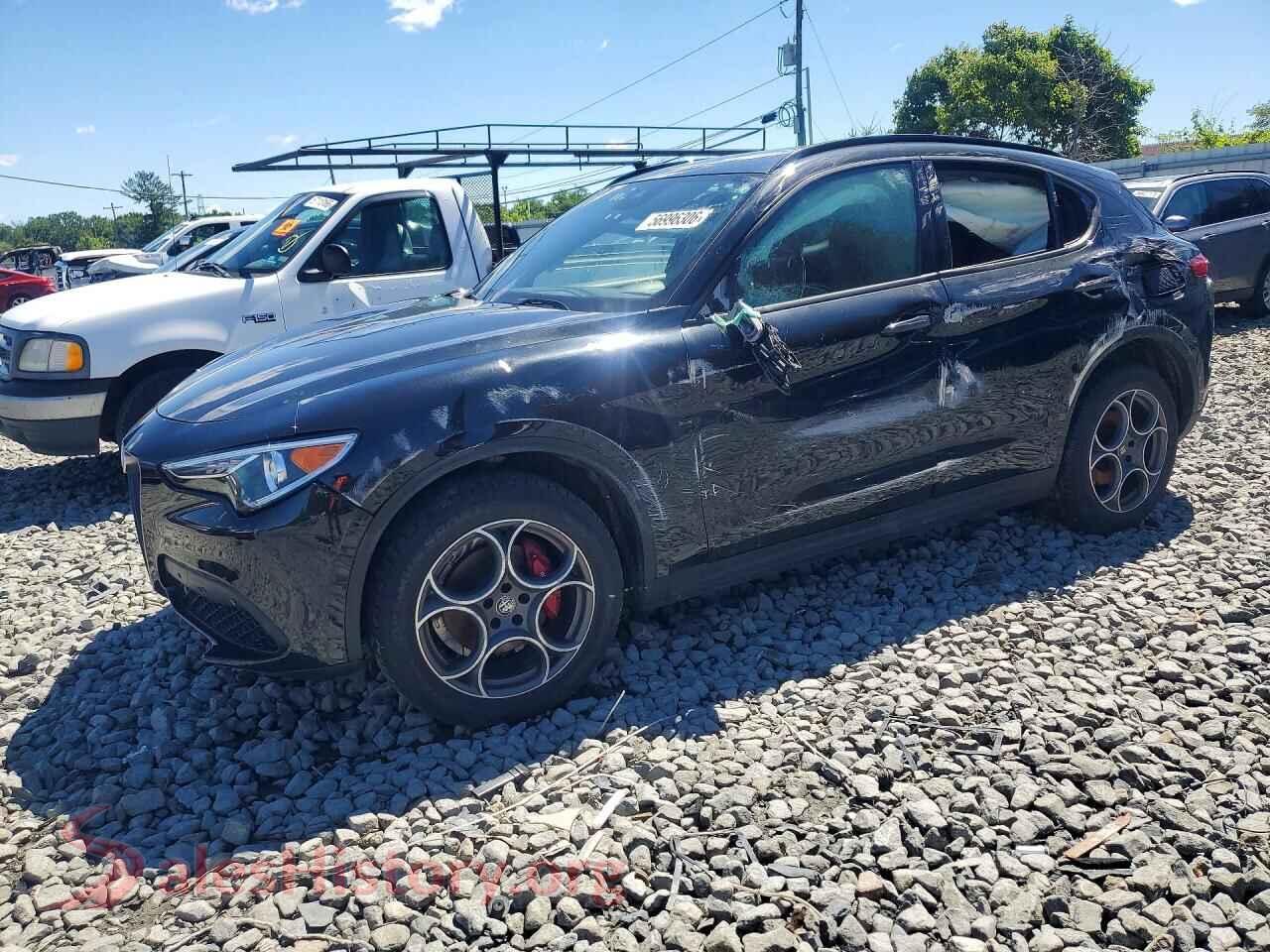 2022 ALFA ROMEO STELVIO — VIN ZASPAKAN9N7D30629