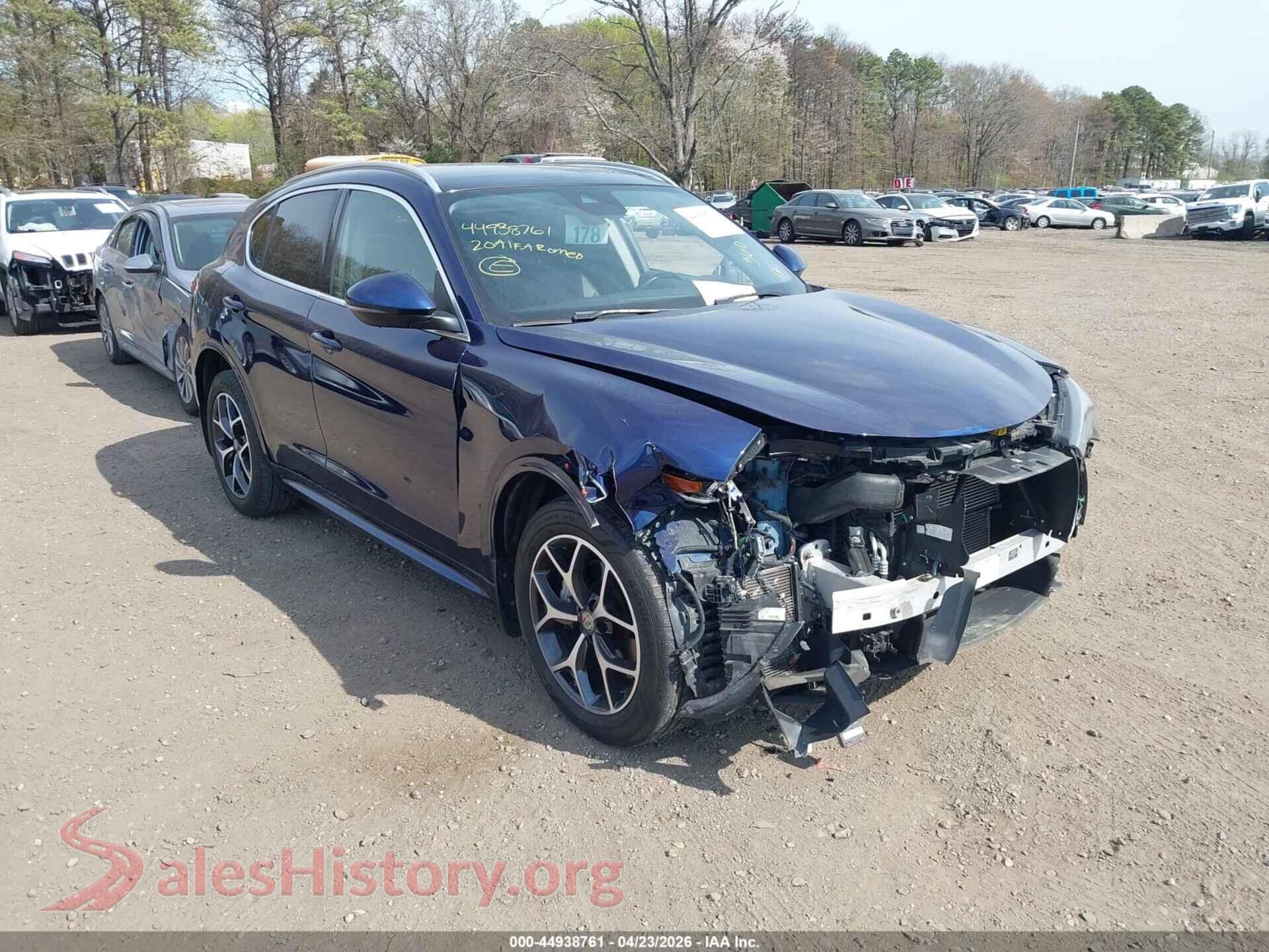 2020 ALFA ROMEO STELVIO — VIN ZASPAKBN1L7C82863