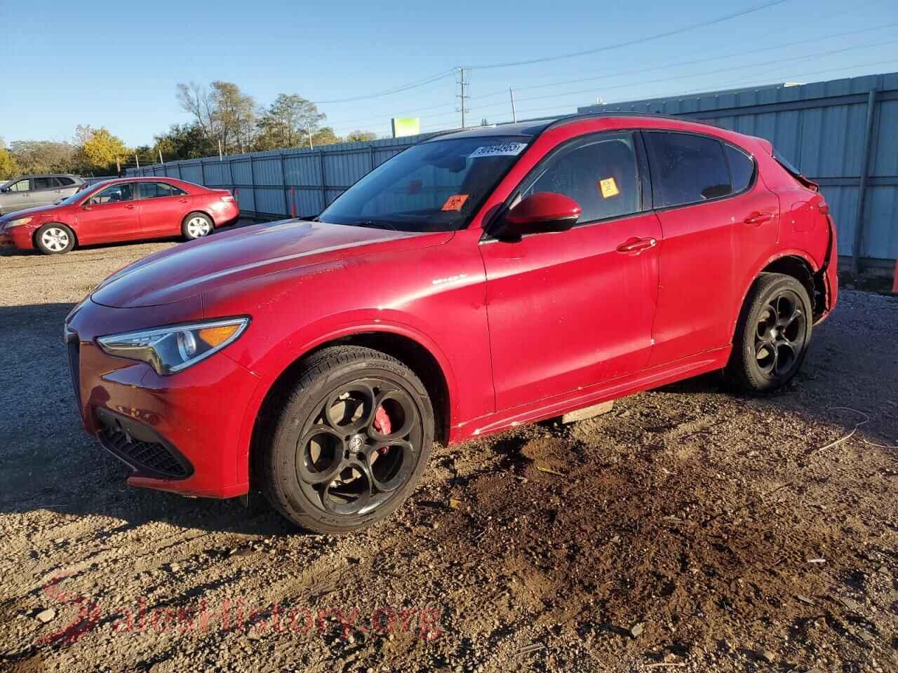 2022 ALFA ROMEO STELVIO — VIN ZASPAKBN2N7D25108