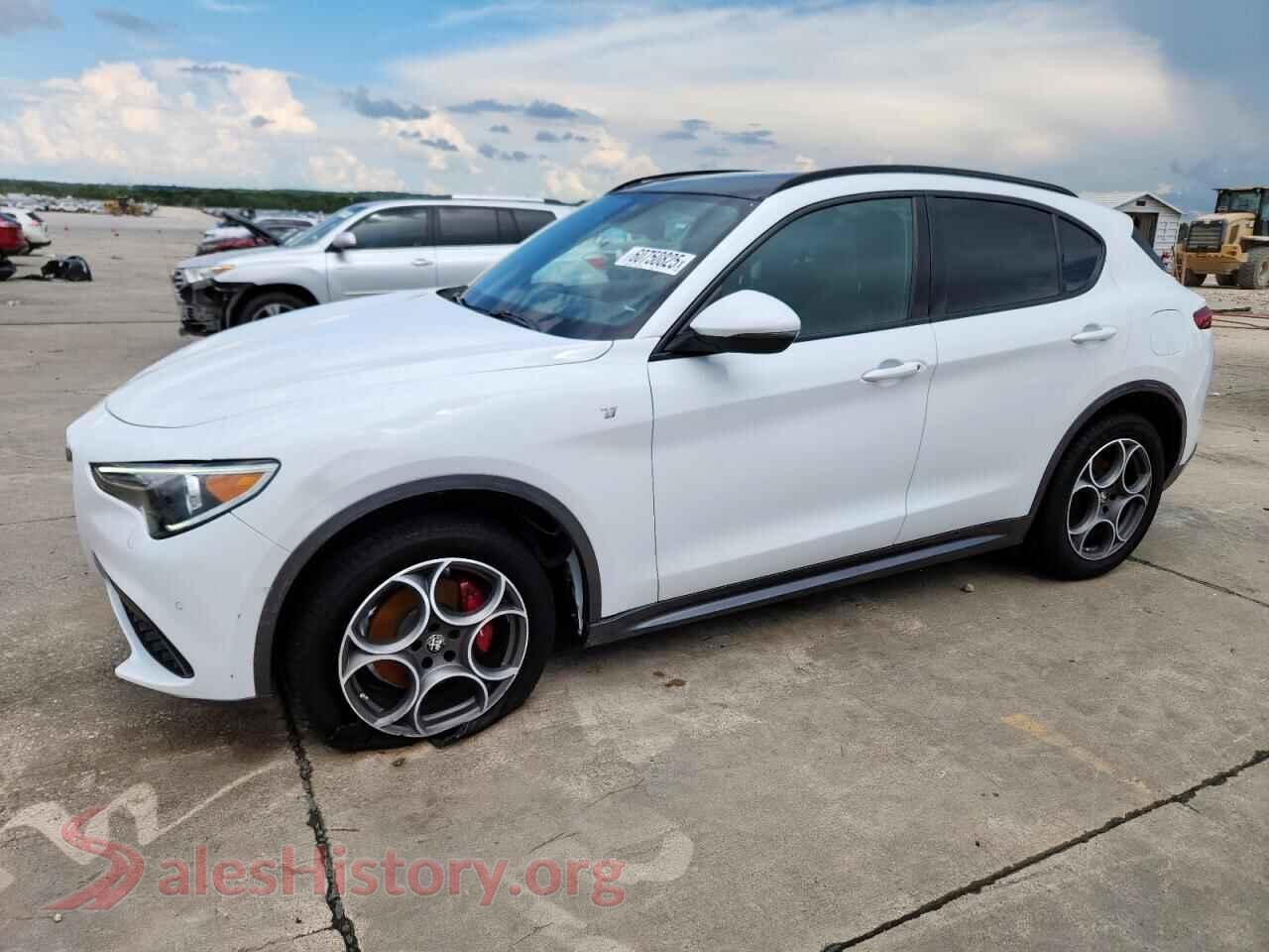 2022 ALFA ROMEO STELVIO — VIN ZASPAKBN2N7D41521