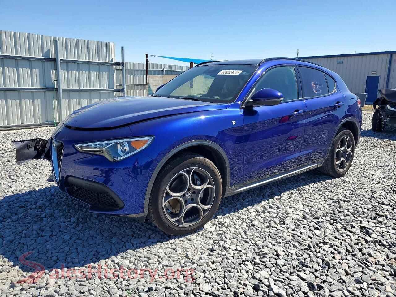 2022 ALFA ROMEO STELVIO — VIN ZASPAKBN2N7D48761