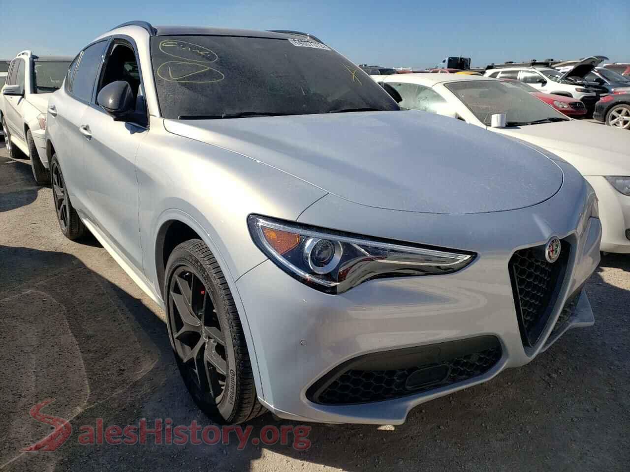 2021 ALFA ROMEO STELVIO — VIN ZASPAKBN3M7D01642