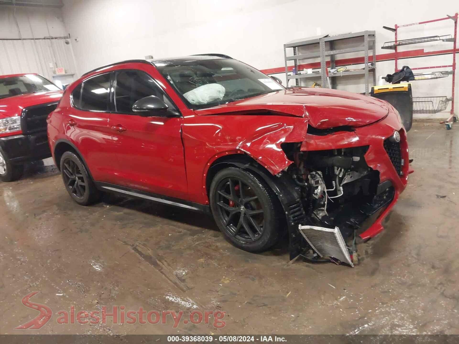 2019 ALFA ROMEO STELVIO — VIN ZASPAKBN6K7C66608
