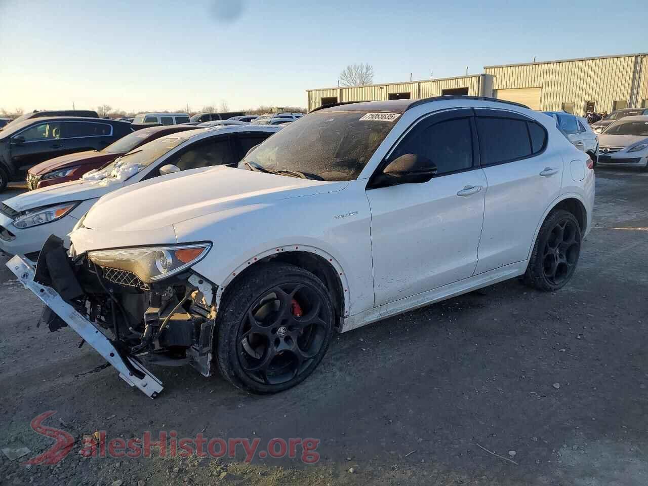 2022 ALFA ROMEO STELVIO — VIN ZASPAKBNXN7D31576