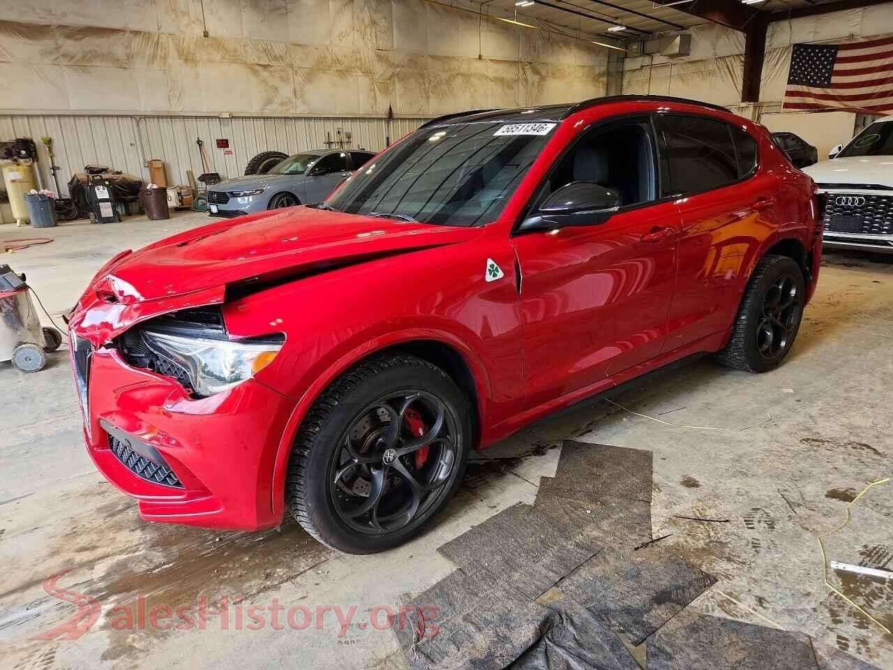 2022 ALFA ROMEO STELVIO — VIN ZASPAKEVXN7D29600
