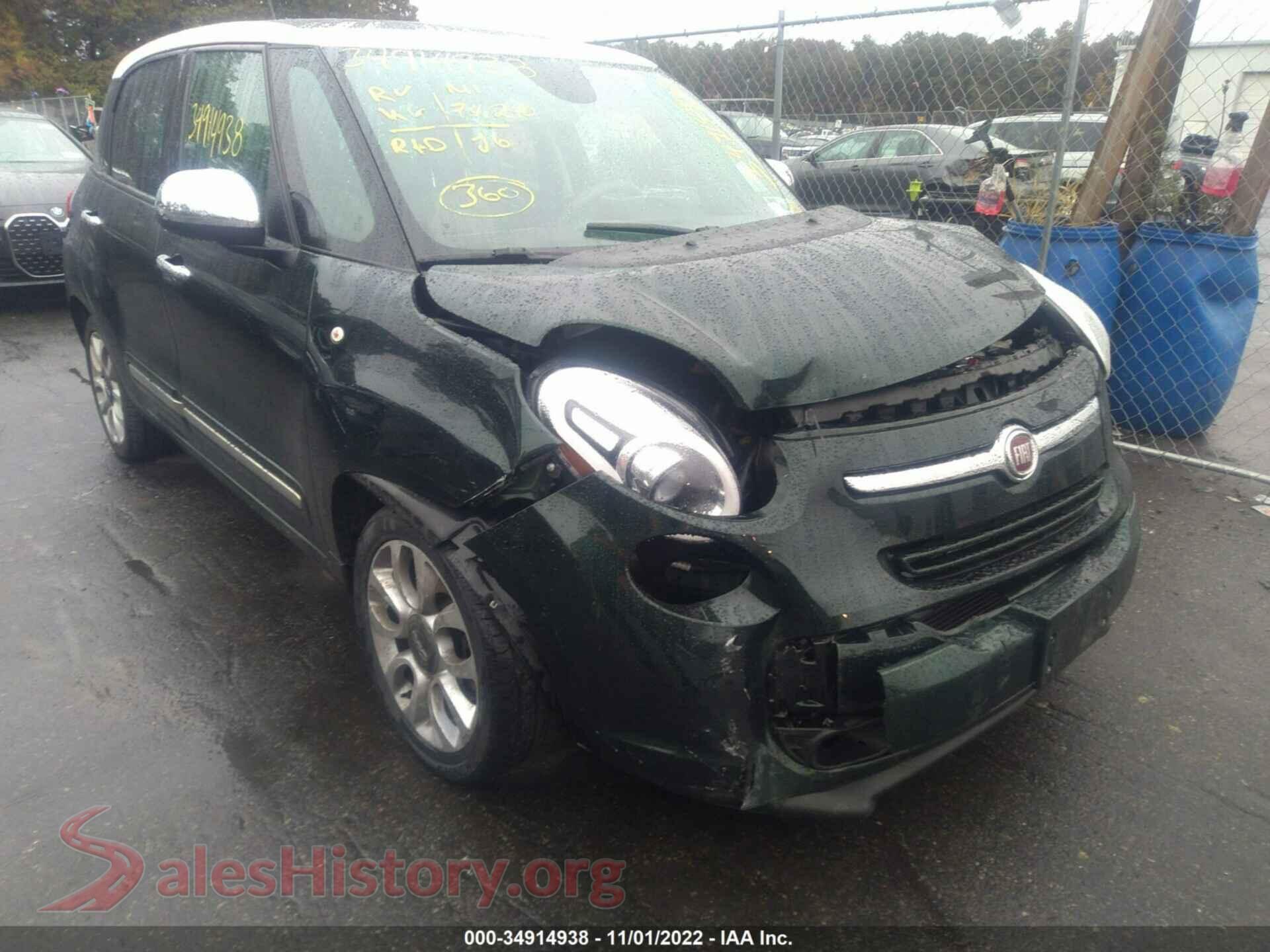 2014 FIAT 500L — VIN ZFBCFACH3EZ023233