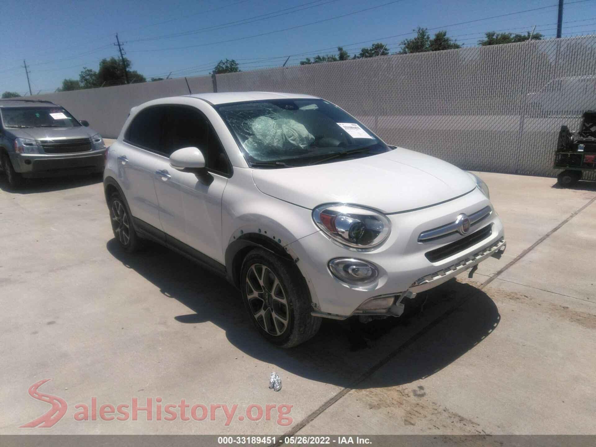 2016 FIAT 500X — VIN ZFBCFXCT1GP486302