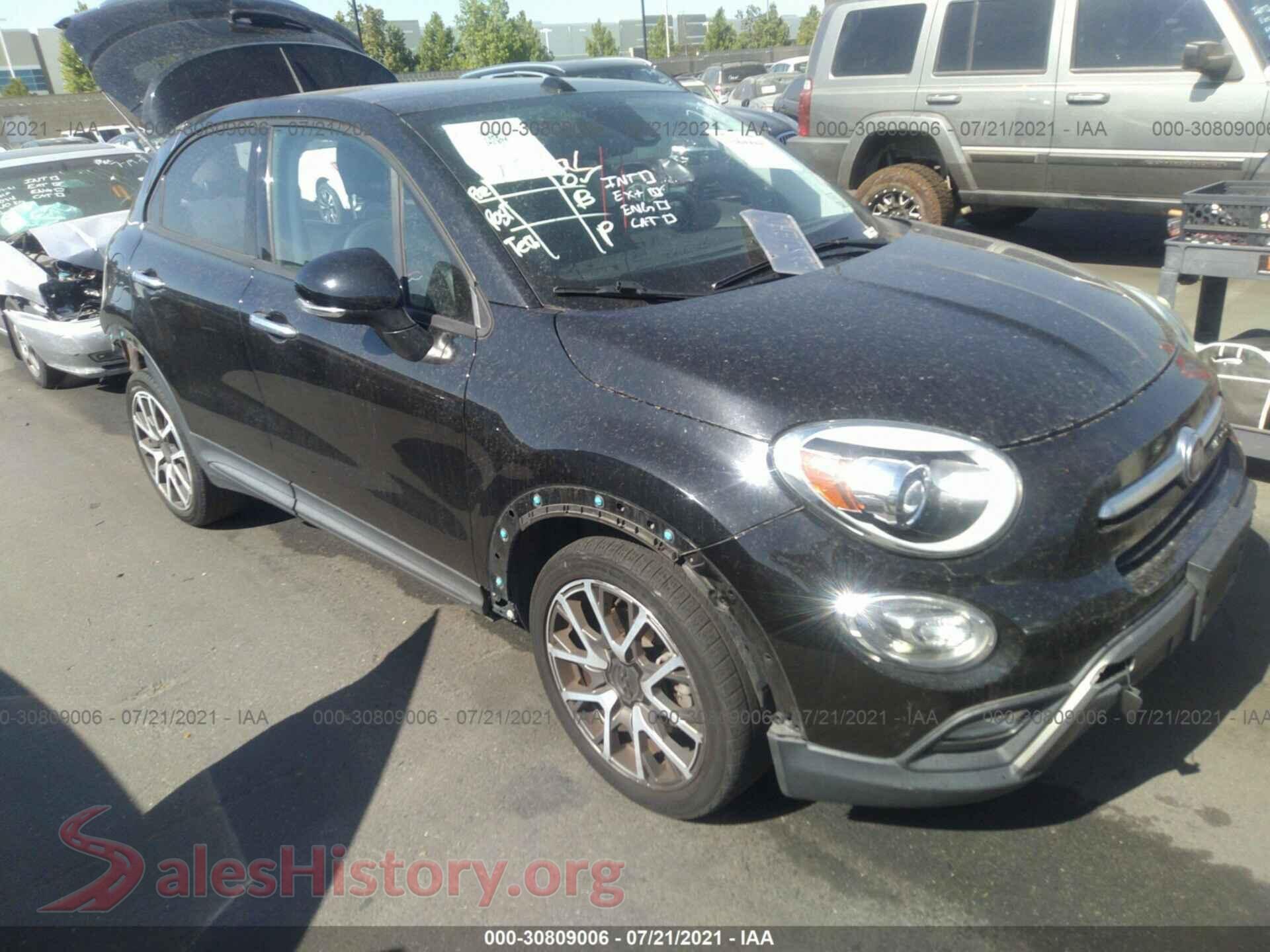 2016 FIAT 500X — VIN ZFBCFXET2GP408379