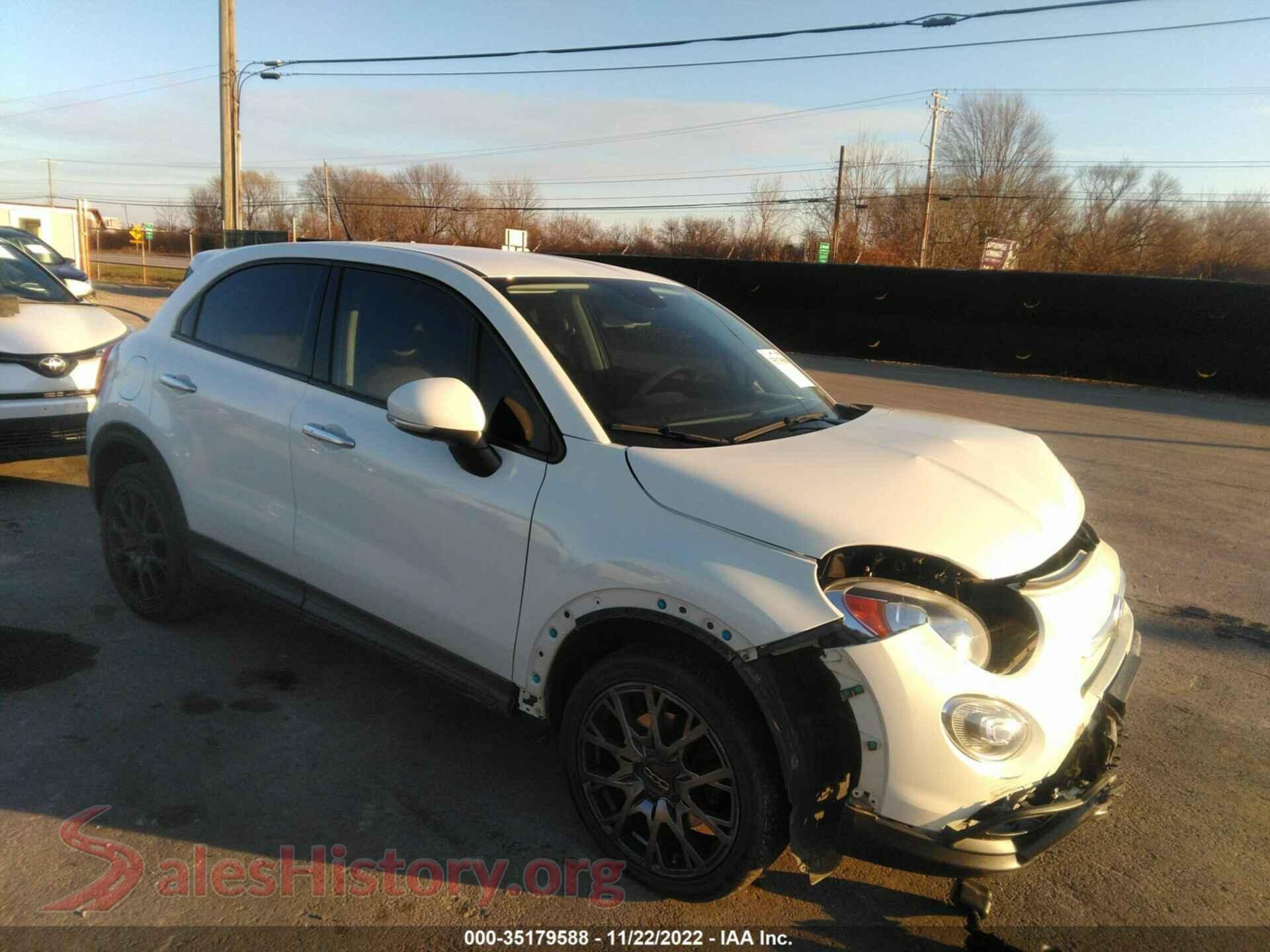 2016 FIAT 500X — VIN ZFBCFXET6GP407607