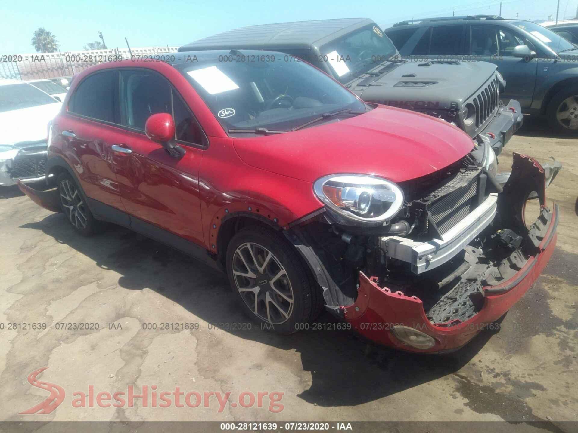 2016 FIAT 500X — VIN ZFBCFXET9GP397882
