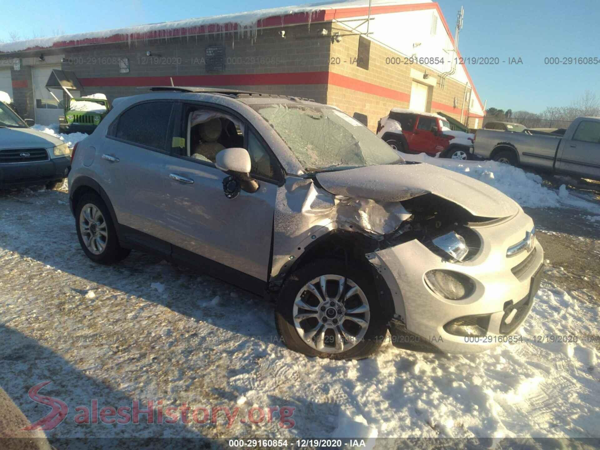 2016 FIAT 500X — VIN ZFBCFYBT1GP344670