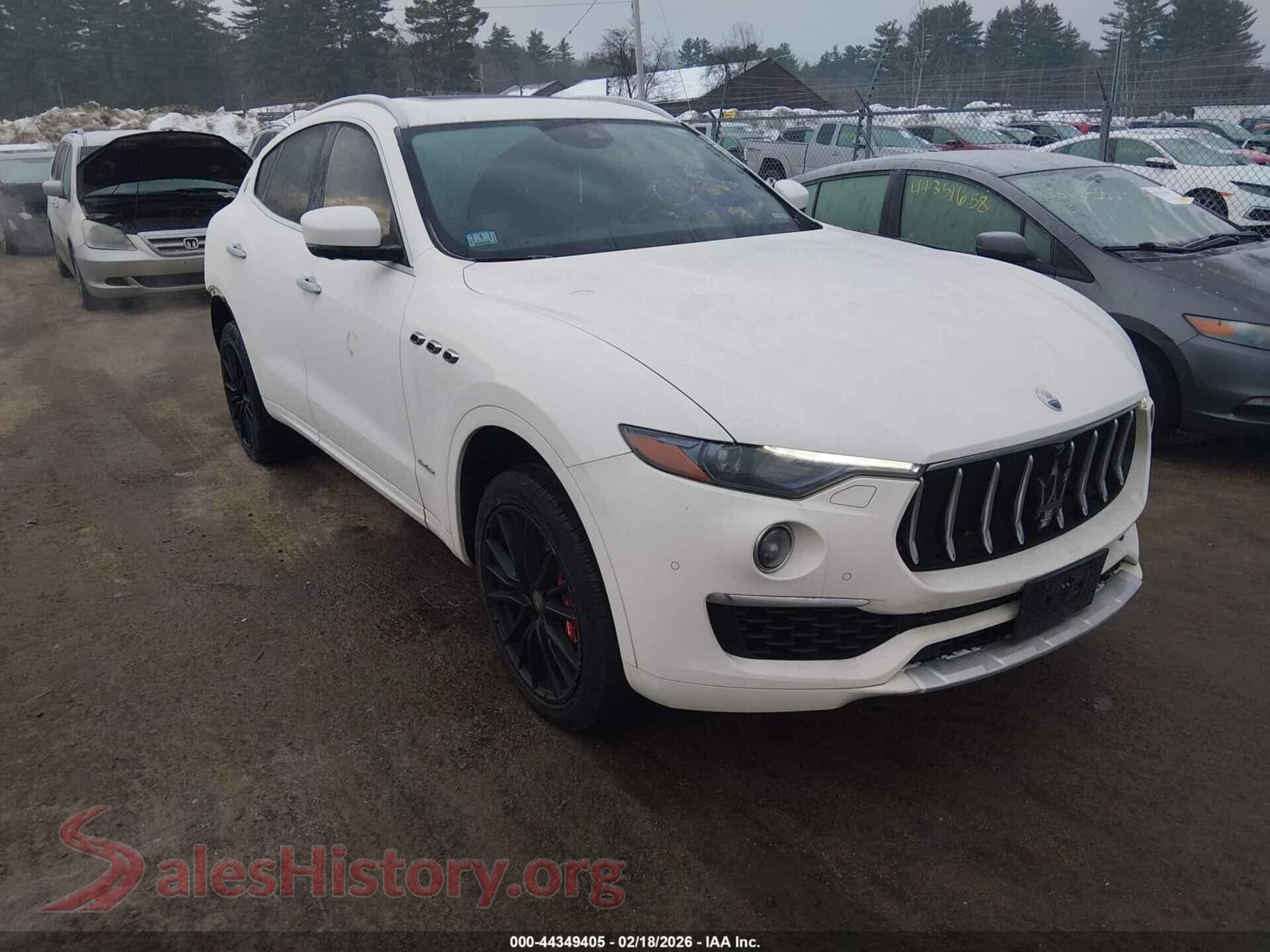 2019 MASERATI LEVANTE — VIN ZN661YUL9KX313485
