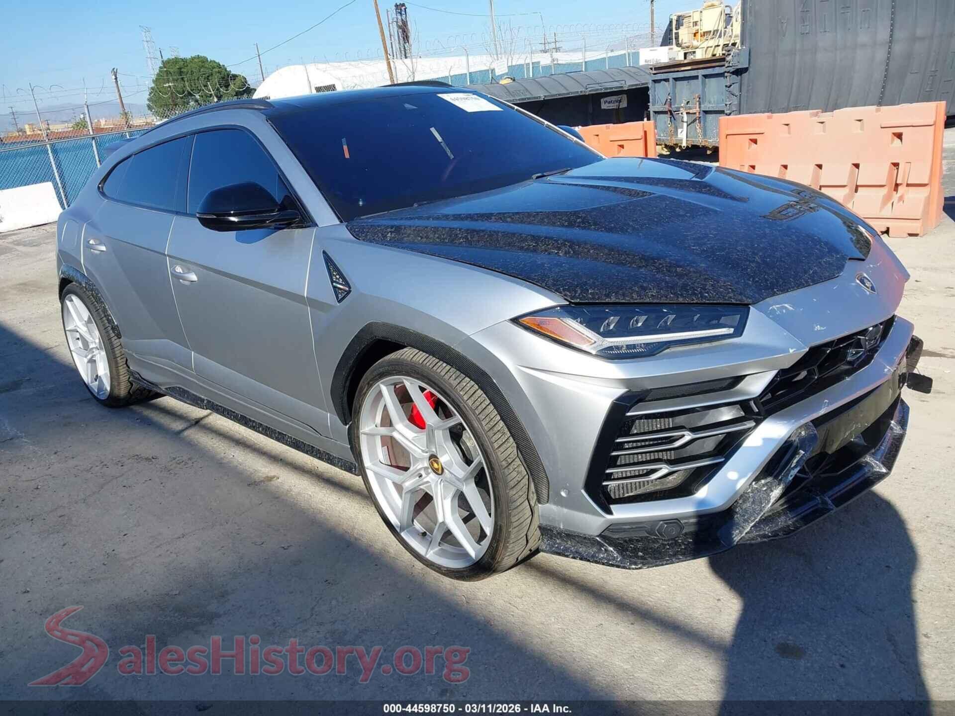 2019 LAMBORGHINI URUS — VIN ZPBUA1ZL2KLA04790